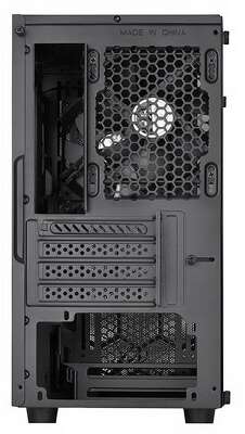 Корпус Silverstone SST-PS15B-PRO Precision Mini Tower Micro ATX Computer Case, tempered glass, 2x 120mm ARGB, 1x ARGB Controller, black