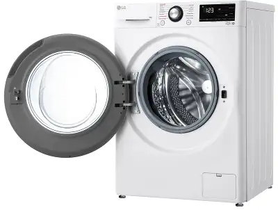 Стиральная машина LG F2V3PS6W класс: A загр.фронтальная макс.:8кг белый инвертер