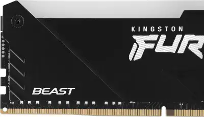 Память DDR4 16GB 3600MHz Kingston KF436C18BB2A/16 Fury Beast RGB RTL Gaming PC4-28800 CL18 DIMM 288-pin 1.35В single rank с радиатором Ret