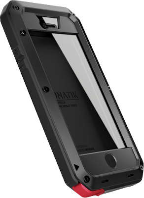 Чехол LunaTik TakTik Extreme для iPhone 5, Black/Red [TT5H-001]