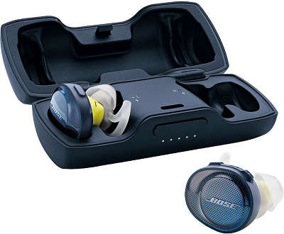Наушники беспроводные Bose SoundSport Free Wireless In-Ear Headphones, Blue [774373-0020]