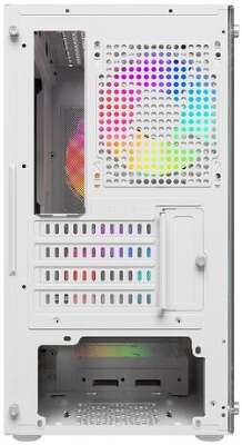 Корпус PowerCase Mistral Micro A3W ARGB, белый, mATX, без БП (CMMAW-A3)