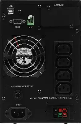 ИБП Powercom MAC-1000, 1000VA, 1000W, IEC