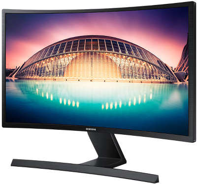 Монитор 23.5" Samsung S24E500C черный VA