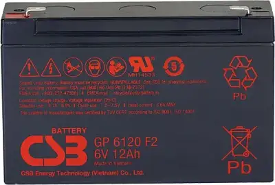 Батарея для ИБП CSB GP6120 6В 12Ач
