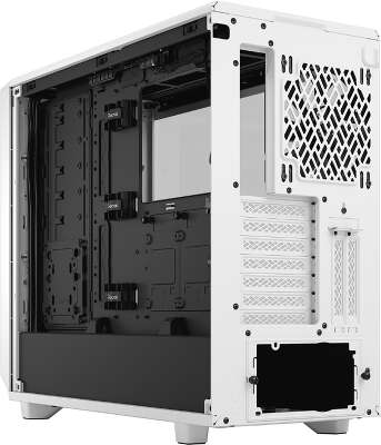 Корпус Fractal Design Meshify 2 Clear Tempered Glass, белый, EATX, Без БП (FD-C-MES2A-05)