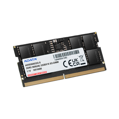 Оперативная память ADATA DDR5 SO-DIMM 32GB 5600MHz 1*32GB 46-45-45 SINGLE TRAY