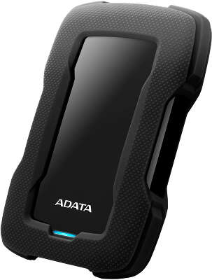 Внешний жесткий диск/ Portable HDD 5TB ADATA HD330 (Black), Silicone, USB 3.2 Gen1, 133x89x23mm, 316g /3 года/