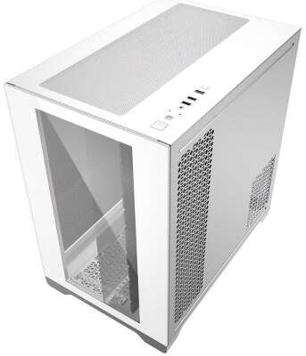 Корпус PowerCase CVWA-L4, белый, ATX, Без БП (CVWA-L4)