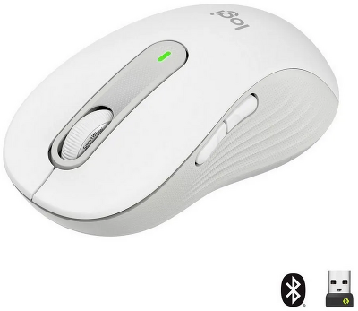 Мышь/ Logitech Wireless Mouse Signature M650L -OFF-WHITE-BT-M650 L