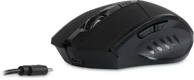 Мышь Оклик 780GW черный оптическая 3200dpi беспров. USB для ноутбука 6but (1903012)