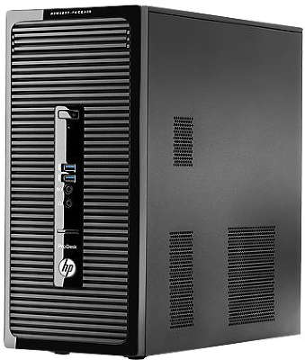 Компьютер HP ProDesk 400 G2 MT i3 4160 (3.6)/4Gb/500Gb 7.2k/HDG4400/DVDRW/DOS/Kb+Mouse
