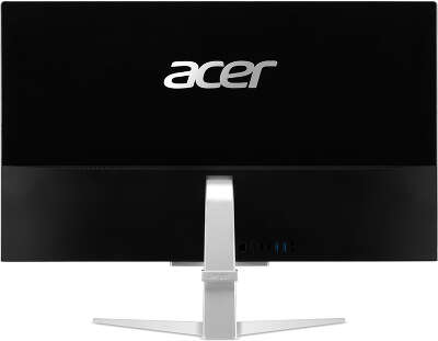 Моноблок Acer Aspire C27-865 27" FHD i3-8130U/4/128 SSD/WF/BT/Kb+Mouse/W10,серебристый/черный