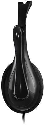 Наушники с микрофоном A4Tech HU-9 черный 1.8м накладные USB оголовье (HU-9 (BLACK))