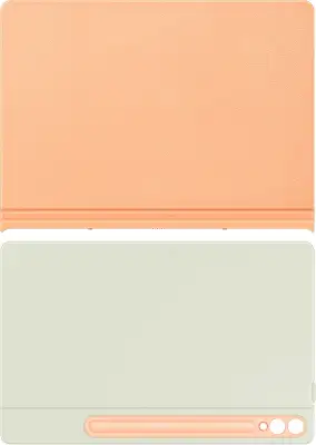 Чехол Samsung для Samsung Galaxy Tab S9+/S9 FE+/S10+ Smart Book Cover поликарбонат/полиуретан оранжевый (EF-BX810POEGRU)