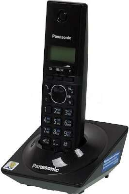 Panasonic KX-TG1711RUB (черный) {АОН, Caller ID,12 мелодий звонка,подсветка дисплея,поиск трубки}