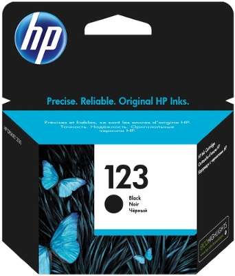 Картридж HP F6V17AE №123 (чёрный)