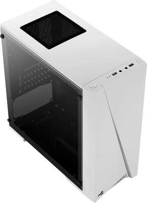 Корпус AeroCool Cylon Mini White, mATX, Без БП (4718009159266)