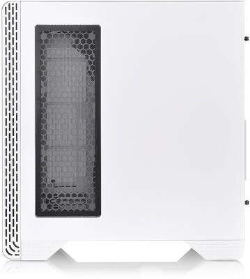 Корпус Thermaltake S300 TG Snow, белый, ATX, Без БП (CA-1P5-00M6WN-00)