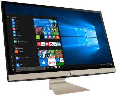 Моноблок Asus V222GAK-BA059D 21.5" FHD J4005/4/128 SSD/WF/BT/Cam/DOS,черный