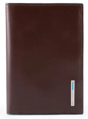 Обложка для паспорта Piquadro Blue Square PP5255B2/MO коричневый натур.кожа