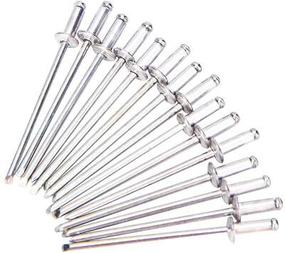 Ручной заклепочник с набором заклепок (60шт) Deli DL236910T 265мм, сталь 20Cr, диаметр 2,4 / 3,2 / 4,0 / 4,8 мм