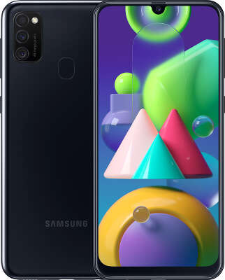Смартфон Samsung SM-M215F Galaxy M21 64Гб Dual Sim LTE, черный (SM-M215FZKUSER)