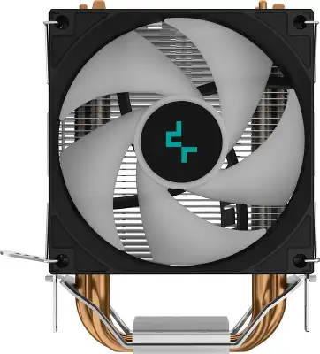 Устройство охлаждения(кулер) Deepcool AG300 LED RGB Soc-AM5/AM4/1200/1700/1851 черный 4-pin 18-31dB Al+Cu 150W 350gr Ret (R-AG300-BKLNMN-G)