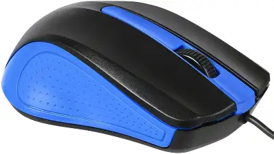 Мышь Acer OMW011 черный/синий оптическая 1200dpi USB 3but (ZL.MCEEE.002)