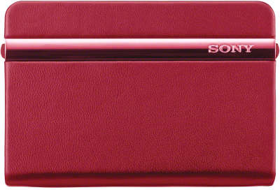 Кожаный кейс Sony LCJ-THF(красный)