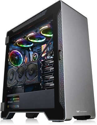 Корпус Thermaltake A500 TG, серый, ATX, Без БП (CA-1L3-00M9WN-00)