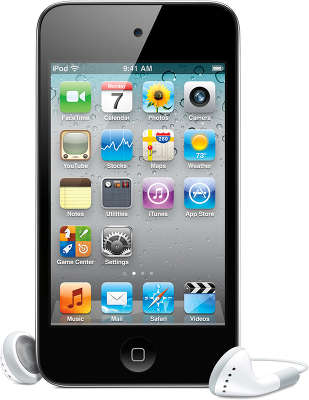 Медиаплеер Apple iPod touch 4Gen [MC540RP/A] 8 GB black