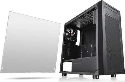 Корпус Thermaltake Versa J22 TG, черный, ATX, Без БП (CA-1L5-00M1WN-00)