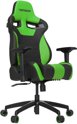 Игровое кресло VERTAGEAR Racing SL4000 Зеленое/Черный фон