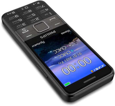 Мобильный телефон Philips E590 Xenium, Dual Sim, Black