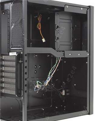 Корпус SilverStone GD09B, черный, ATX, Без БП (SST-GD09B)