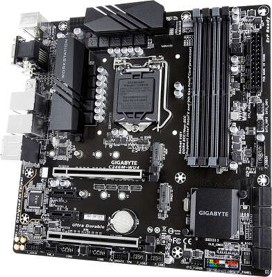 Материнская плата microATX LGA1151 GIGABYTE C246M-WU4