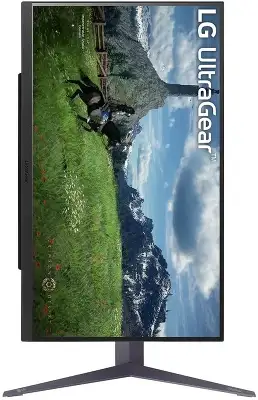 Монитор LG 27" UltraGear 27GS85Q-B черный IPS LED 16:9 HDMI матовая HAS 400cd 178гр/178гр 2560x1440 180Hz FreeSync DP 2K USB 6.2кг
