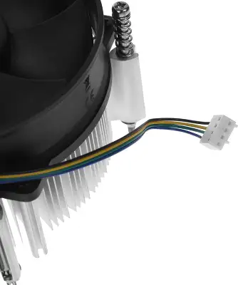 Устройство охлаждения(кулер) Digma D-CPC110-PWM3 Soc-1151/1200/2066/1700 черный 4-pin 25dB Al+Cu 110W 350gr Ret