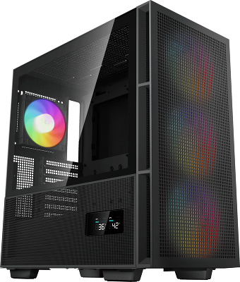 Deepcool Case CH560 Digital Black R-CH560-BKAPE4D-G-1