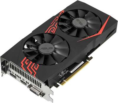 Видеокарта PCI-E AMD Radeon RX 570 4096MB GDDR5 Asus [EX-RX570-O4G]