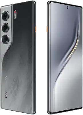Смартфон Tecno Camon 40 Pro 5G 256Gb 8Gb черный моноблок 3G 4G 2Sim 6.78" 1080x2436 Android 15 50Mpix 802.11 a/b/g/n/ac/ax NFC GPS GSM900/1800 GSM1900 Protect FM