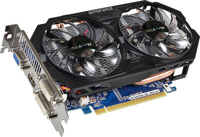 Видеокарта PCI-E NVIDIA GeForce GTX650 Ti 2048MB DDR5 Gigabyte [GV-N65TOC-2GI]