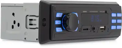 Автомагнитола Digma MCP-225B 1DIN 2x45Вт v5.0 AUX 2