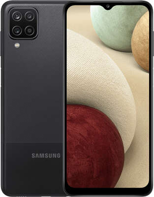 Смартфон Samsung SM-A127F Galaxy A12 64Gb Dual Sim, чёрный (SM-A127FZKVCAU)