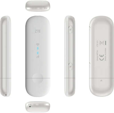 Модем 2G/3G/4G ZTE MF79N USB Wi-Fi Firewall +Router внешний белый