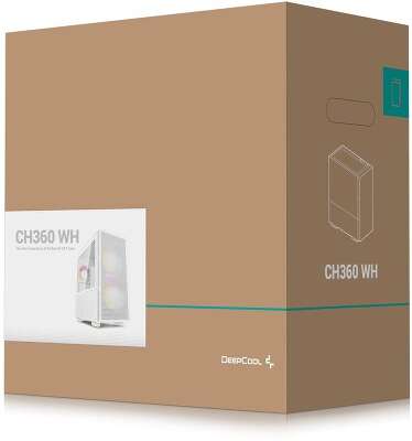 Корпус Deepcool CH360 WH R-CH360-WHAPE3-G-1