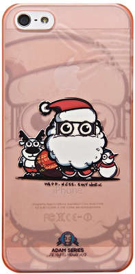 Пластиковый чехол Loli Santa Claus для iPhone 5C, красный