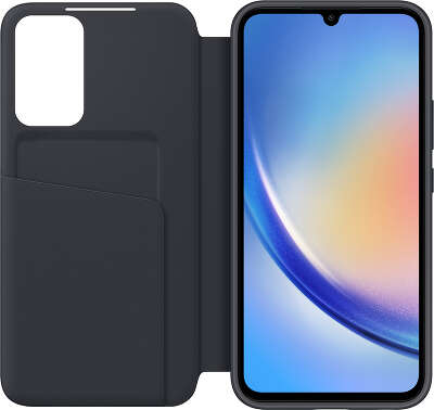 Чехол-книжка Samsung для Samsung Galaxy A34 Smart View Wallet Case A34 черный (EF-ZA346CBEGRU)