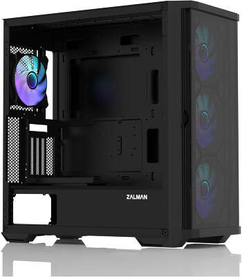 Корпус Zalman Z10 DUO, черный, ATX, Без БП (Z10 DUO)